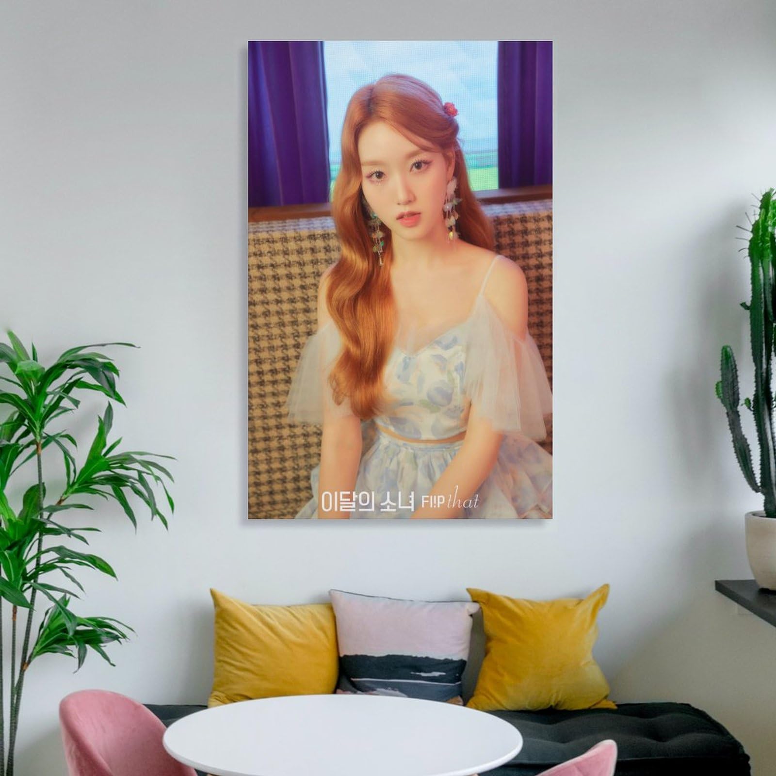 Amazon.com: K-pop Artist Poster LOONA Gowon Flip That The Journey