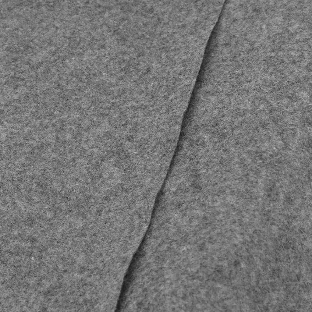 Paño de suelo para piscina, gris claro, diámetro de 306 cm, poliéster, geotextil, 3 piezas, protección del suelo para piscina, base de piscina contra suciedad, película protectora, protección