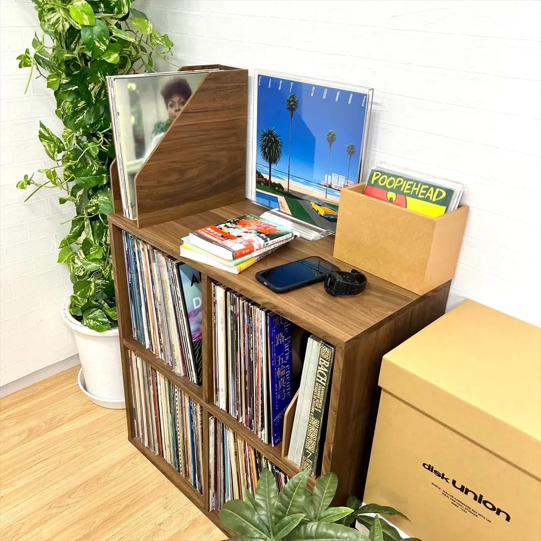 Amazon.co.jp: レコードラック スタンダード4BOX /diskunion/レコード
