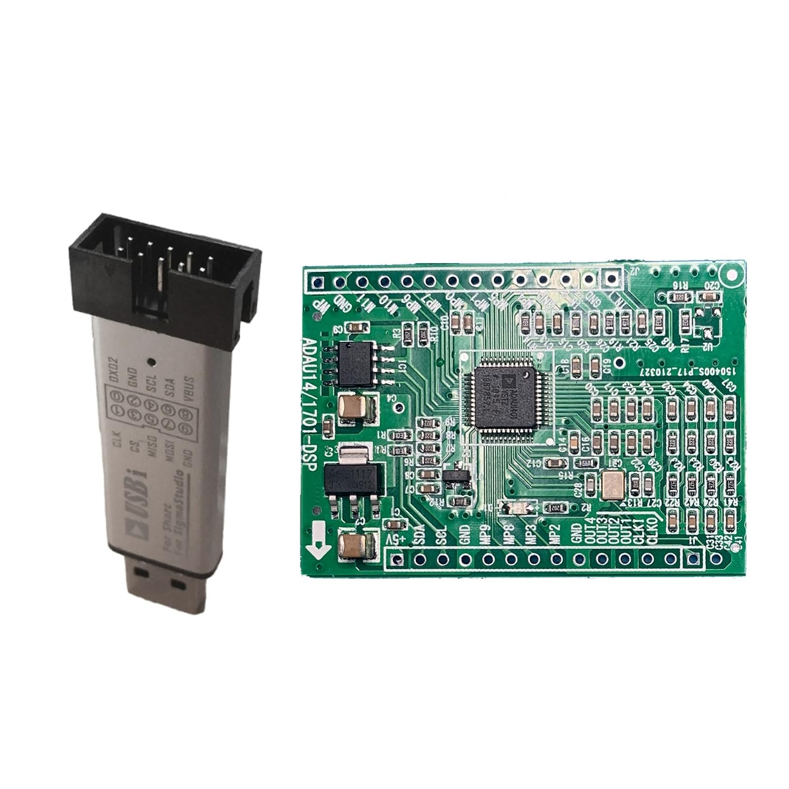ADAU1401 DSPmini Lernplatine für Multimedia Autosoundsysteme zur Optimierung von Einzelchipsystemen