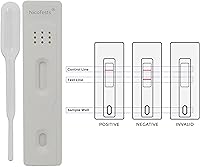 Vista 3 de Kit de prueba de fumar ultra sensible - Prueba de fumar con nicotina de saliva - Prueba de 10 ng más sensible - Paquete de 5