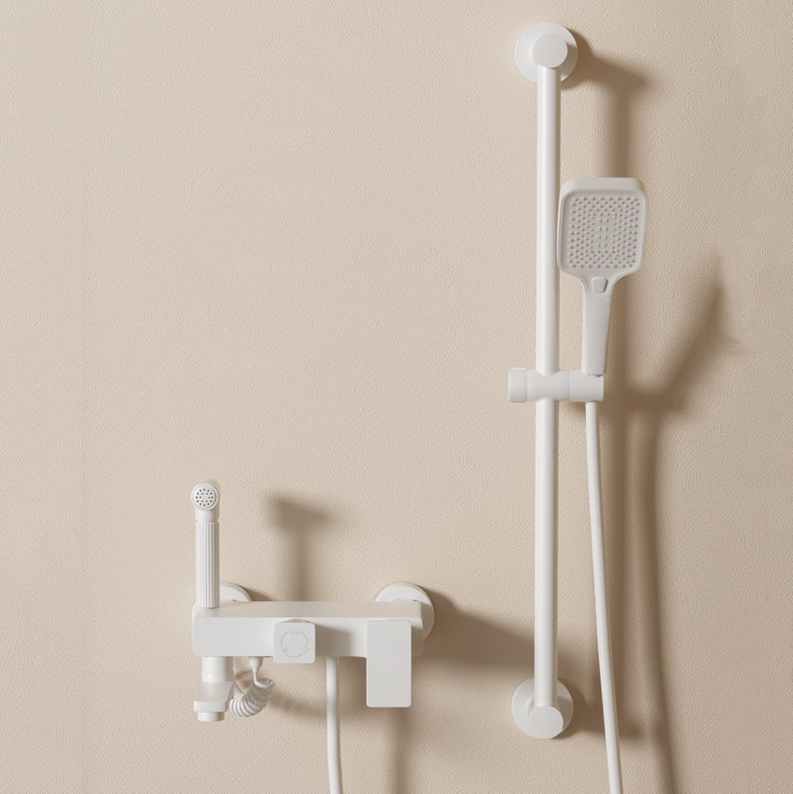 Robinet mitigeur de bain-douche chaud et froid avec ensembles de douche 3 fonctions