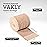 Vakly Elastic Bandage Wrap Rolls with Self-Closure [Pack of 10] Premium 2 Inch Bandages Comfort Athletic Compression Roll, 5 Yards Stretched for Customized First Aid Compression on Knee, Ankle & Wrist