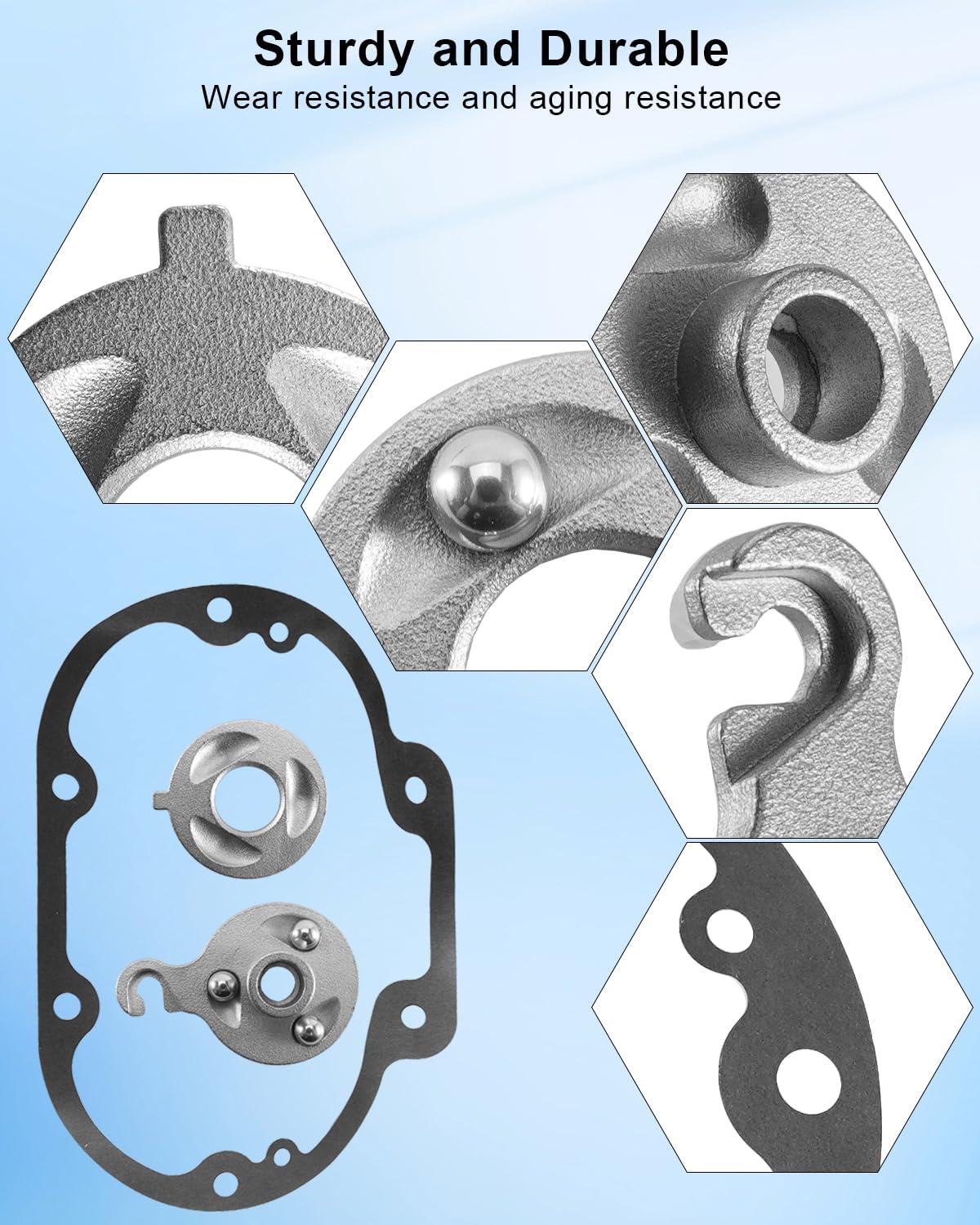 Motorcycle Easy Lever Pull Power Clutch Kit Fit for Harley Big Twin 1987-Up & Softail 1987-2023 & Dyna 1987-2017 & Touring 1987-2023, Replace 36805-06