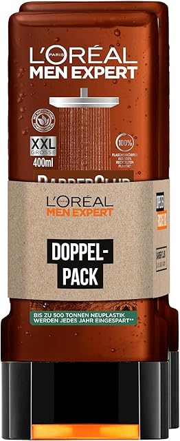 L'Oréal Men Expert Barber Club Żel pod Prysznic, 2x 400 ml