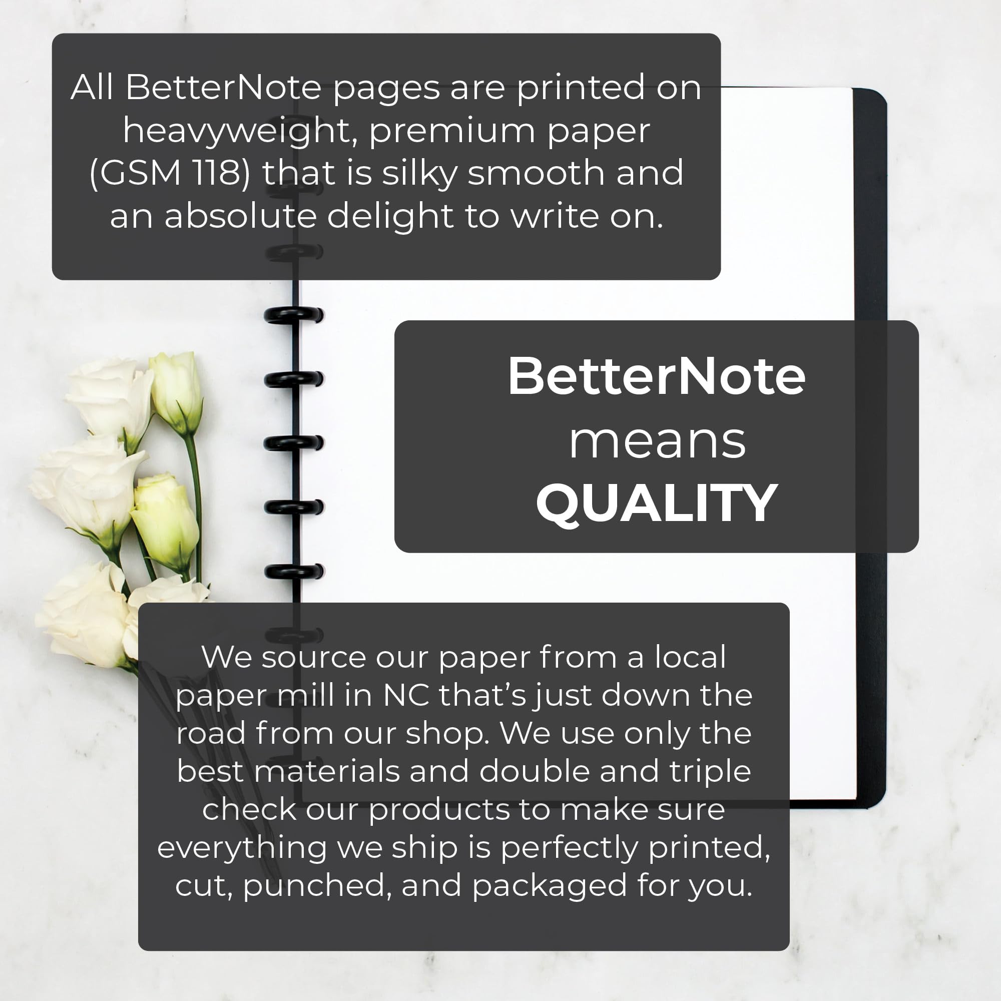BetterNote - Ricarica per calendario accademico orizzontale da luglio 2026 a giugno 2027 per quaderni rilegati a disco, compatibile con Levenger Circa, Arc, Happy Planner, TUL, Inkwell Press, Whimsy