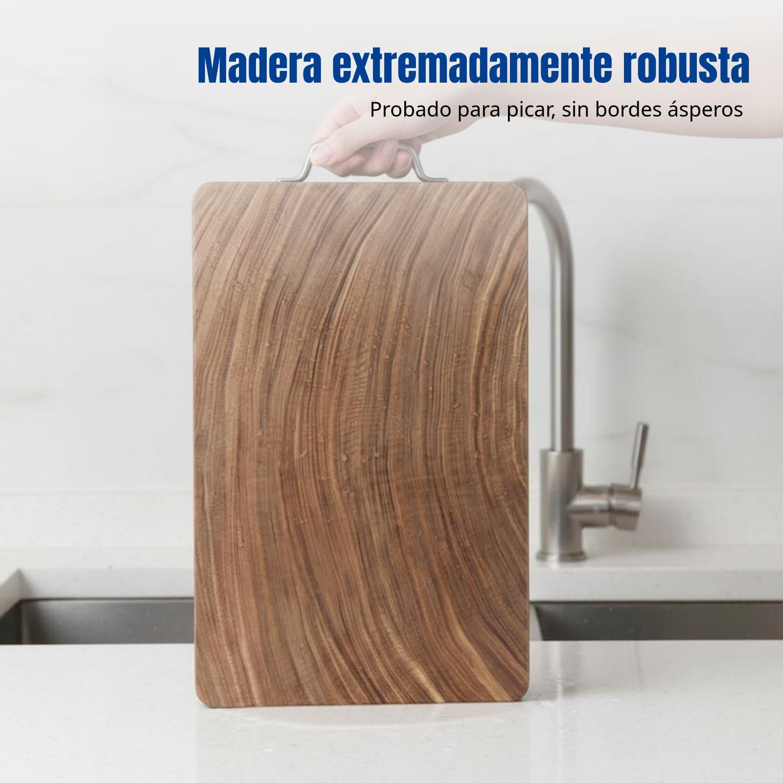 Tabla Cortar con Asa Gruesa Tablas Utensilio para Cocina, 39 26 4CM