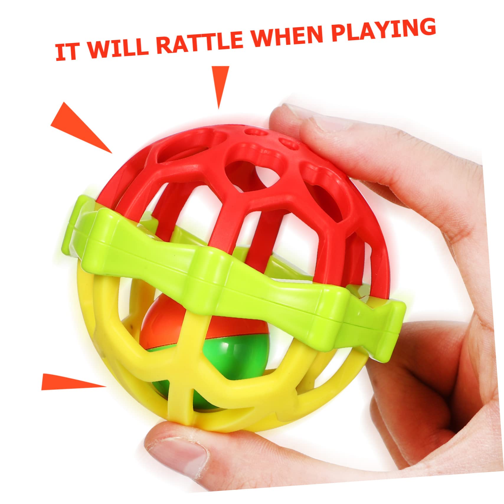 Sosoport 15 Piezas Pelota de Juguete de Aves Juguetes de forrajeo Loro Juguetes jueguetes Accesorio de Jaula para pájaros Jaula de pájaros de Pelota de pájaro Bolas de Aves