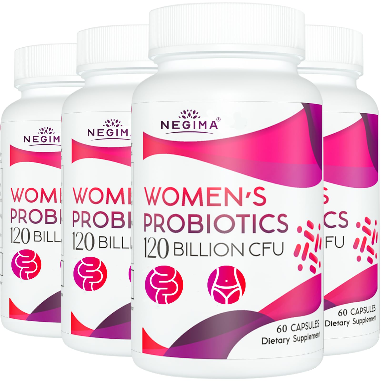 Menopause Supplements for Women, 120 Billion CFUs Probiotics for Women, 13-in-1 Herbs & Botanicals Complex, for Hormone Menopause, Hot Flashes, Night Sweats, Mood Swings, Sleep Disturbances - 240 Caps