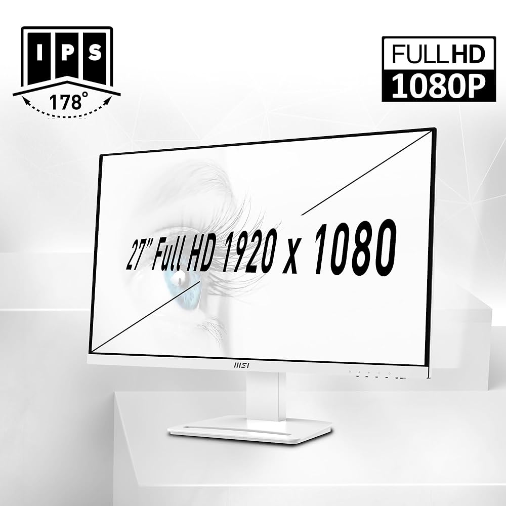 ミ*ー様 【未開封】MSI PRO MP273AWビジネスモニター100Hz I Amazon.co.jp: MSI Pro MP273AW、27インチモニター、1920×1080