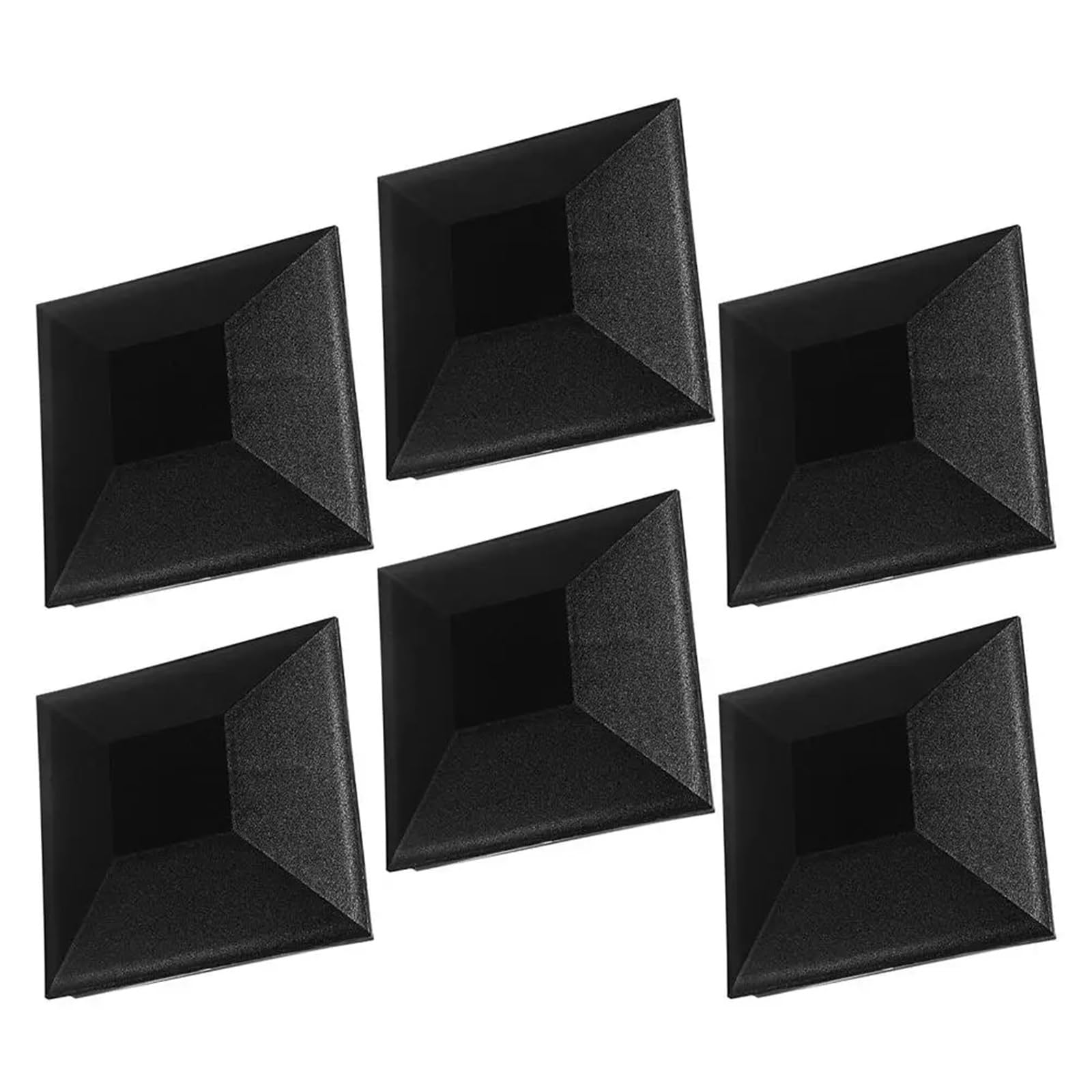 Mwahju One Color 6 Pcs Plastic Fence Post Caps For Fences
