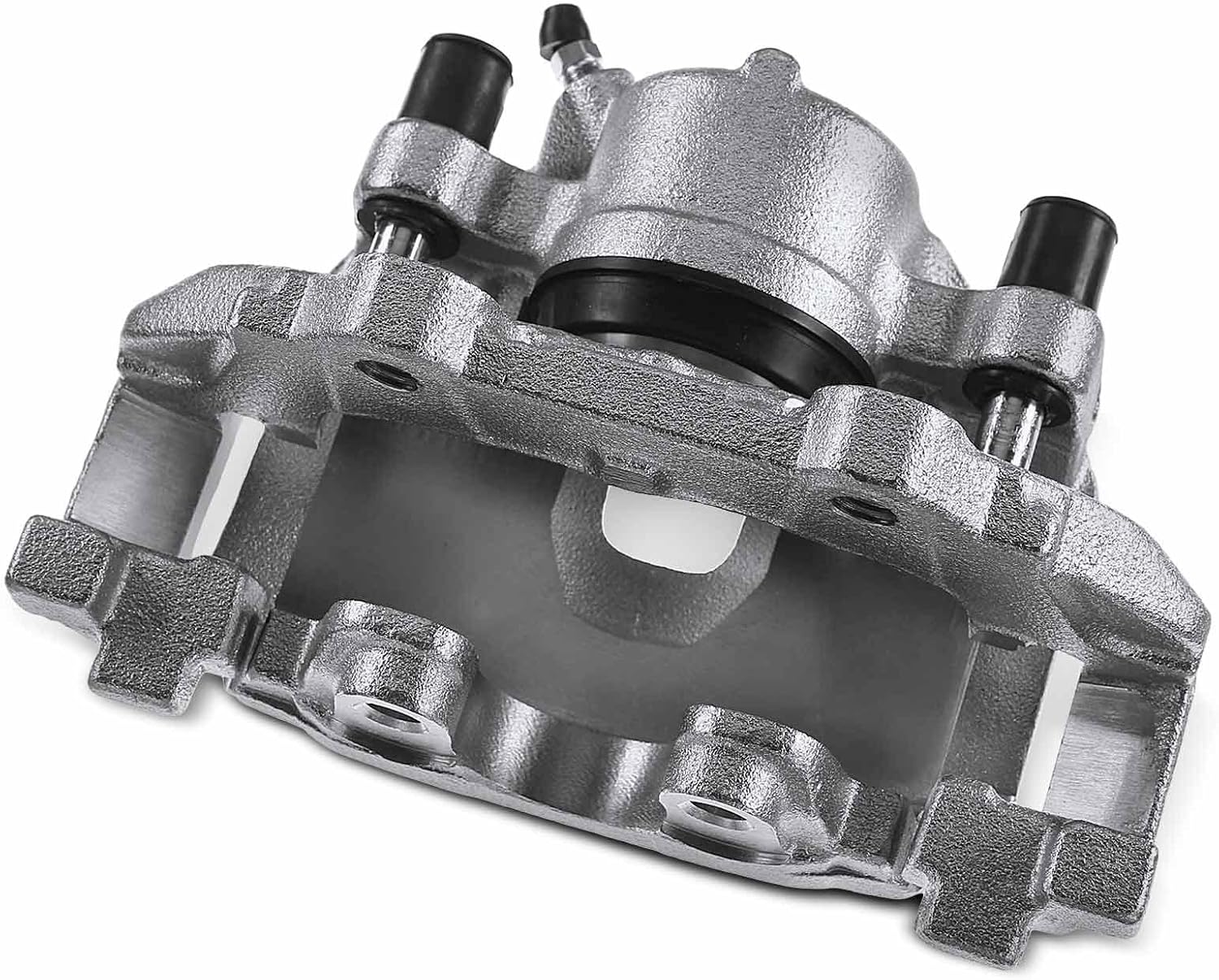 A-Premium Disc Brake Caliper Assembly with Bracket Compatible with Select Ford and Lincoln Models - Escape 2013-2019, Focus 2013, MKC 2017-2018, Transit Connect 2014-2016/2019 - Front Right Passenger Front Passenger