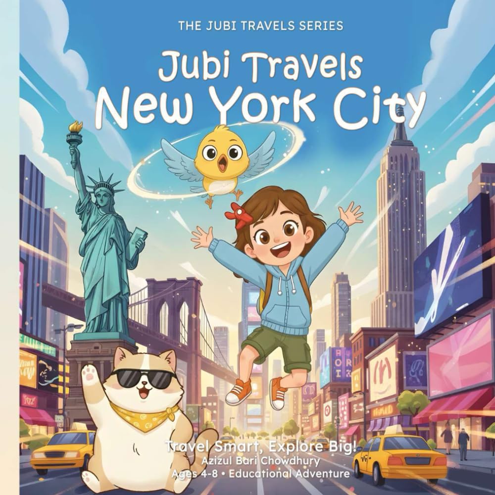 Jubi travels New York City: A Fun Kids’ Adventure with NYC Landmarks, Amazing Facts, and a Lesson in Listening (The Jubi Travel Series)