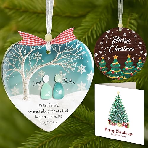 Miniatura 18 de Paquete de 5 adornos de natividad de partitura musical de madera a granel, adorno de escena católica de Navidad, recuerdo cristiano, decoración