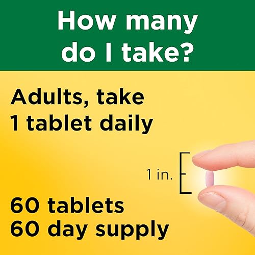 Miniatura 6 de Nature Made Vitamina B12 extra fuerte de 2500 mcg suplemento dietético para apoyo del metabolismo energético 60 tabletas suministro de 60 días