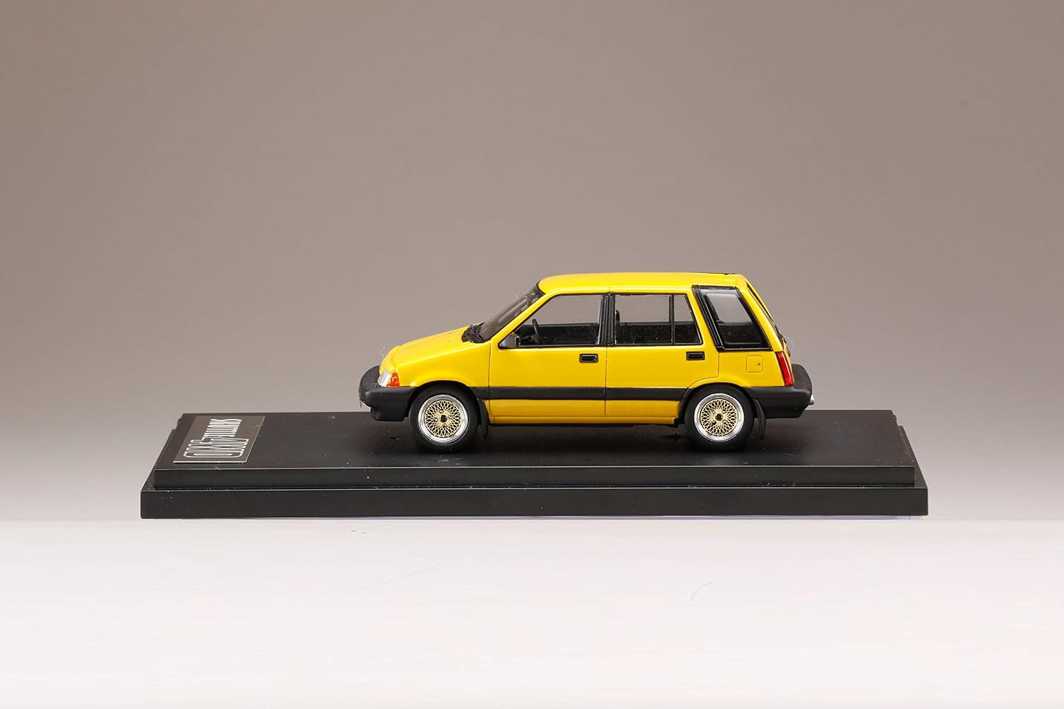 MARK43 1/43 Honda Civic Shuttle Custom Version Yellow Finished