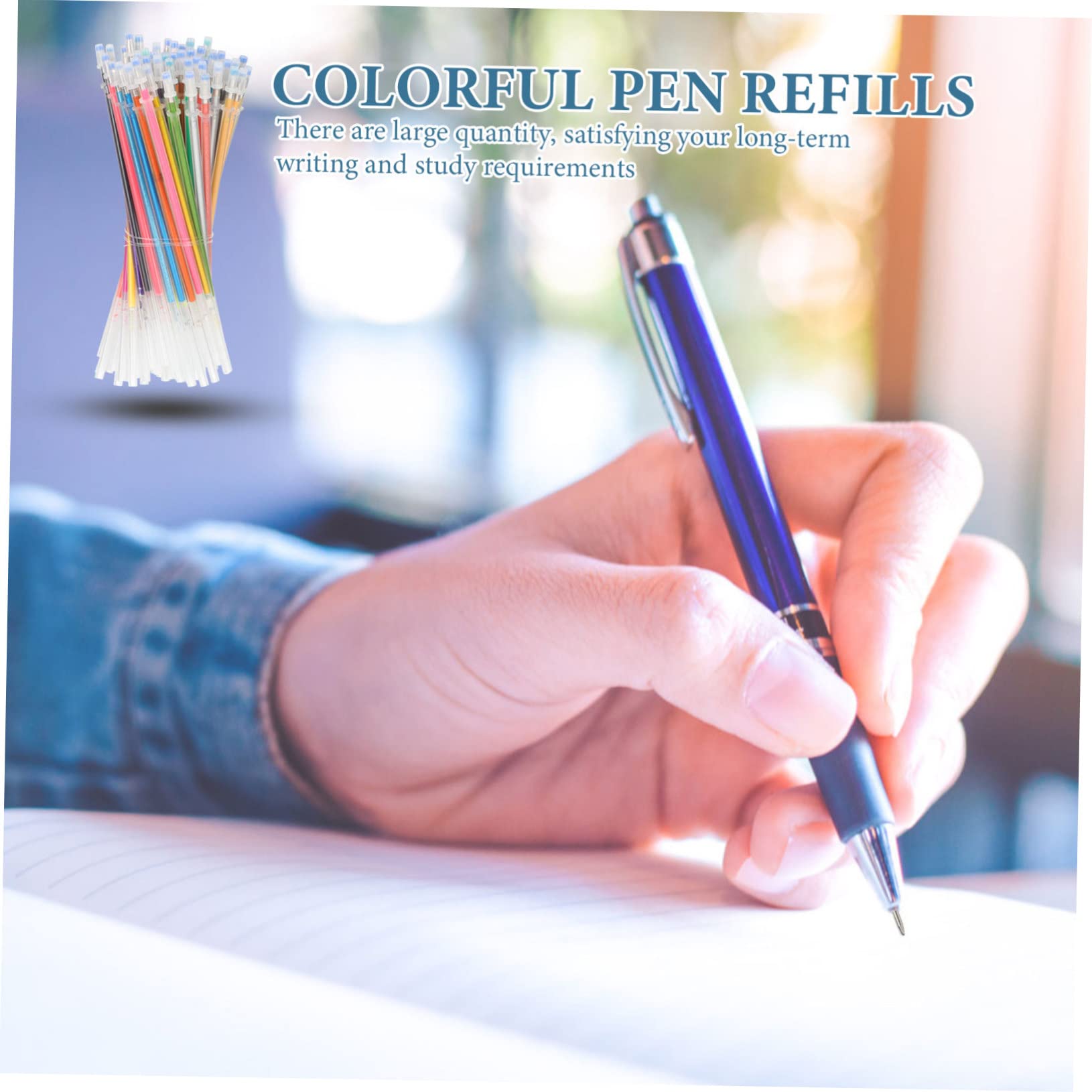 SHINEOFI 252pièces Recharge Gel Pour Étudiants Recharges Colorées Pour Dessin Et Doodling