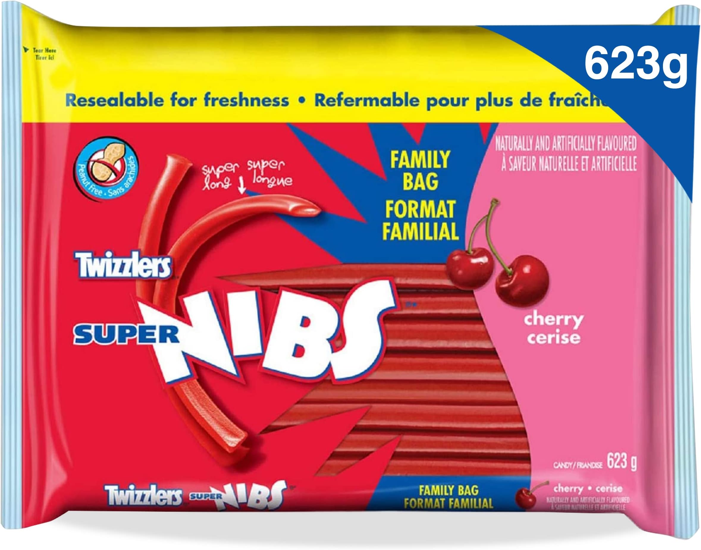 Super Nibs Cherry Flavored (623g / 22oz per pack)