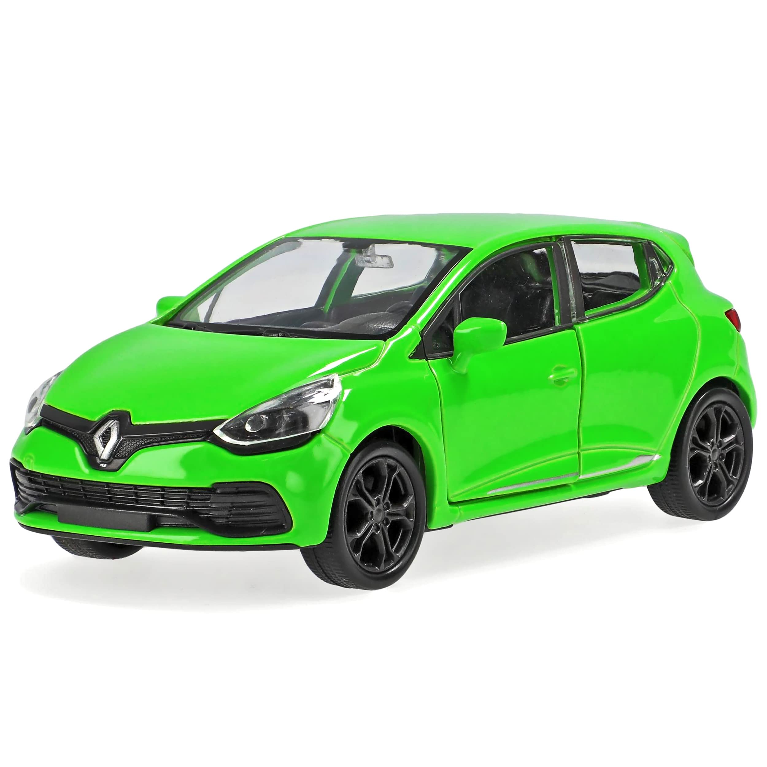 Welly Renautl Clio IV Grün 5 Türer Typ X98 Ab 2012 ca 1/43 1/36-1