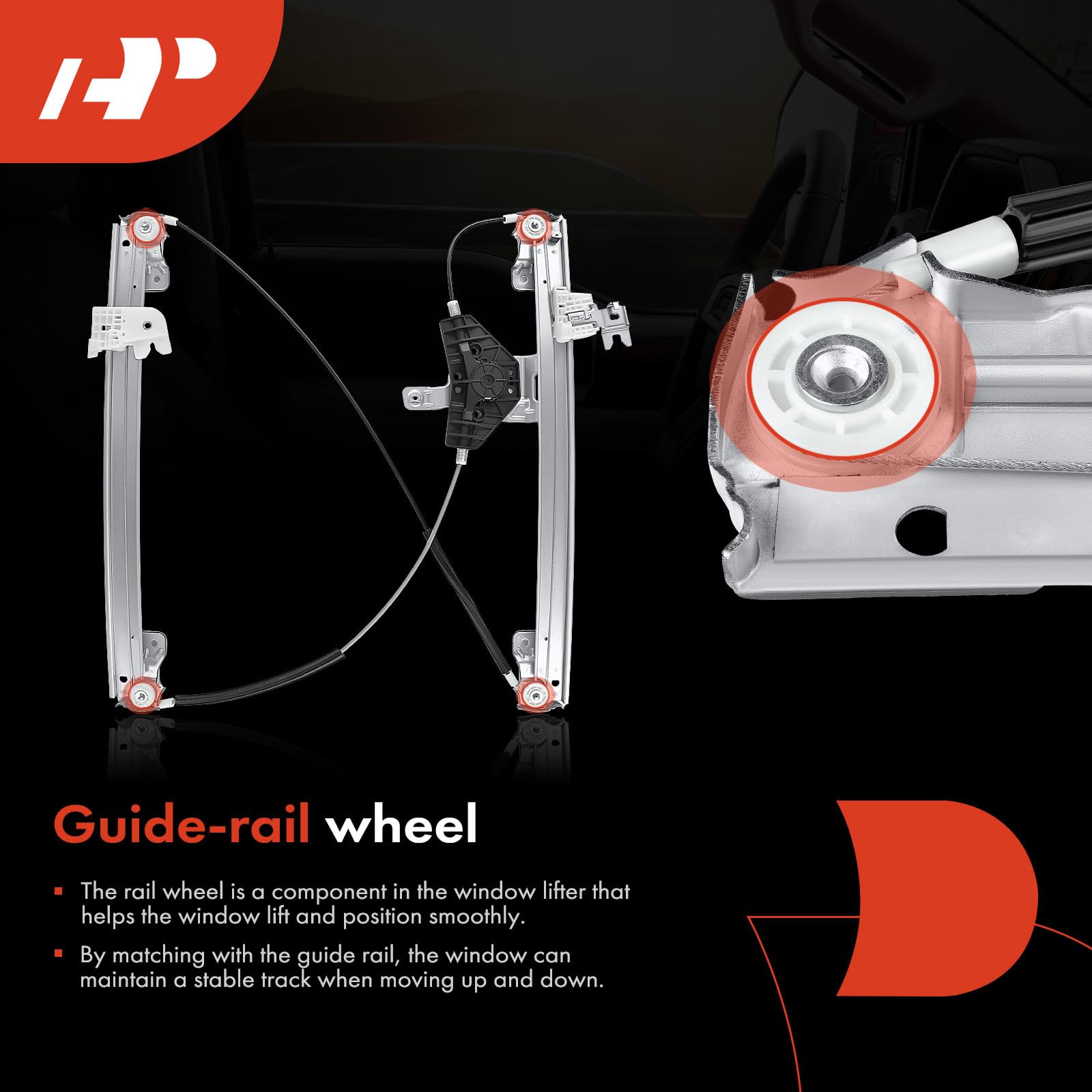 Amazon.com: A-Premium Electric Power Window Regulator Without