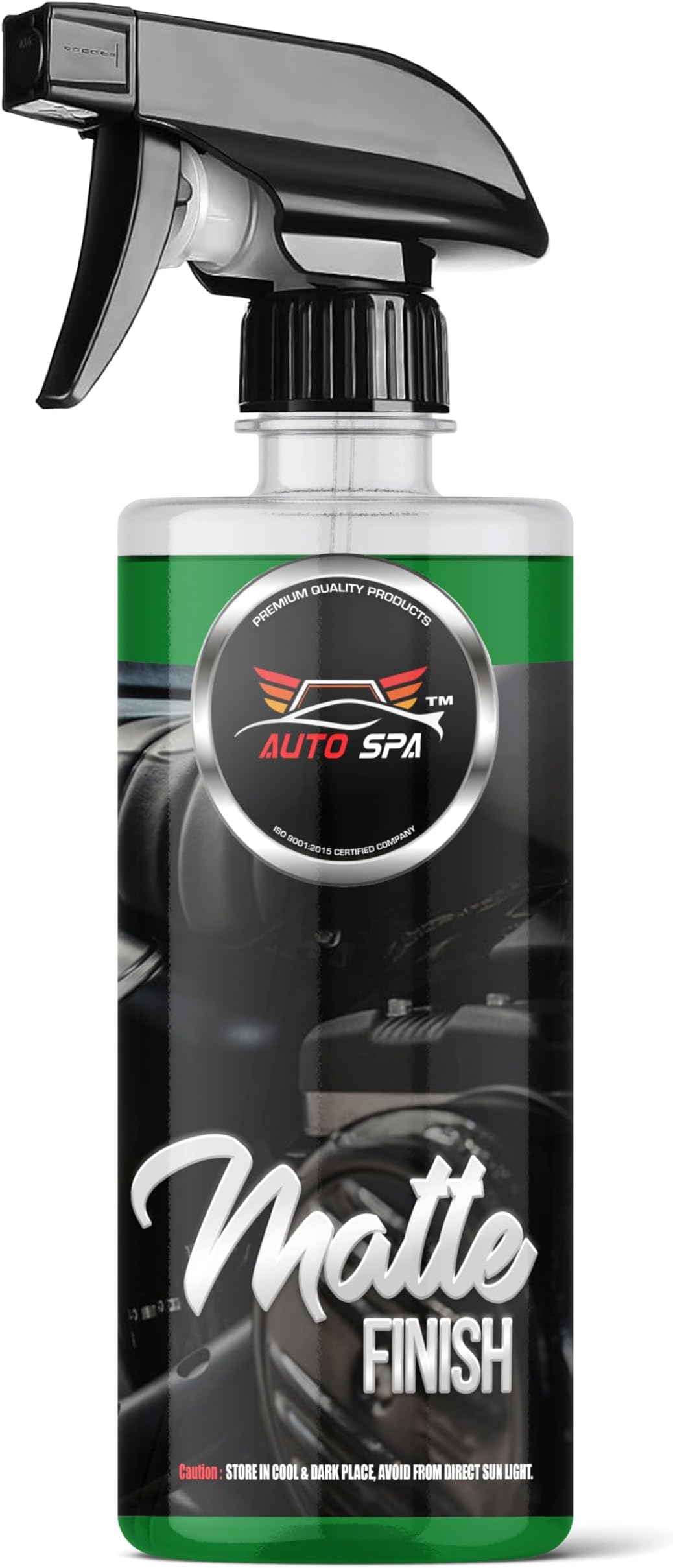 AUTO SPA Matte Finish Maintainer + Polish Spray - 500mL | Quick Detailer for Matte & Satin Finishes | Gloss-Free Formula | Enhances Appearance of Matte Cars & Bikes | Streak free Results