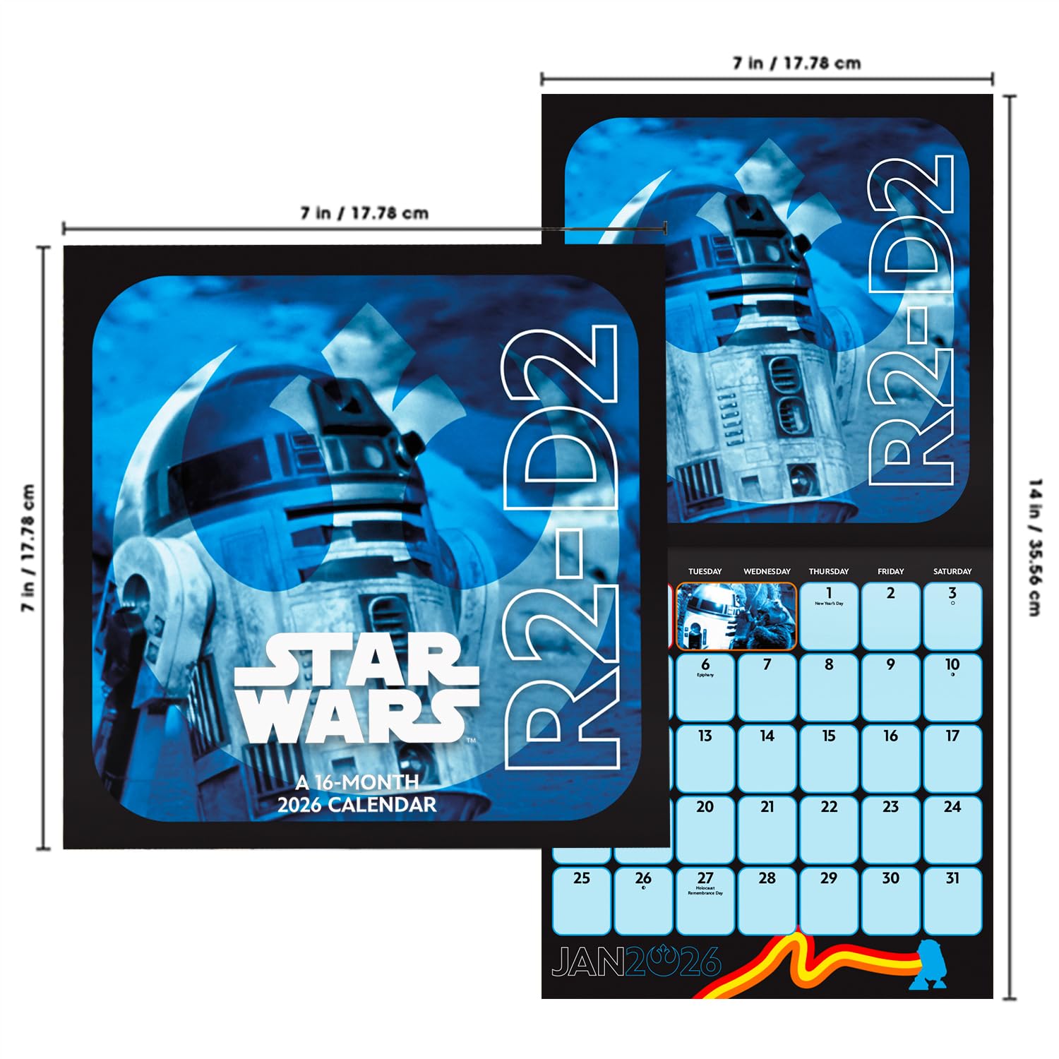 Amazon.co.jp: スターウォーズカレンダー2026 - デラックス2026年
