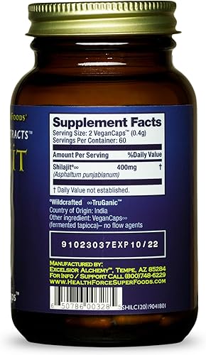 Miniatura 2 de HealthForce SuperFoods Shilajit - 120 VeganCaps