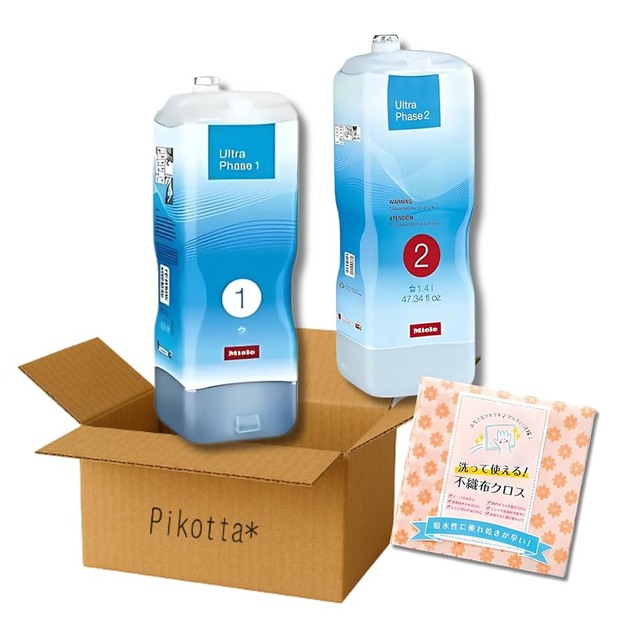 洗濯洗剤 Miele TwinDos Amazon.com: Miele UltraPhase 1 & 2, 2-Component Detergent