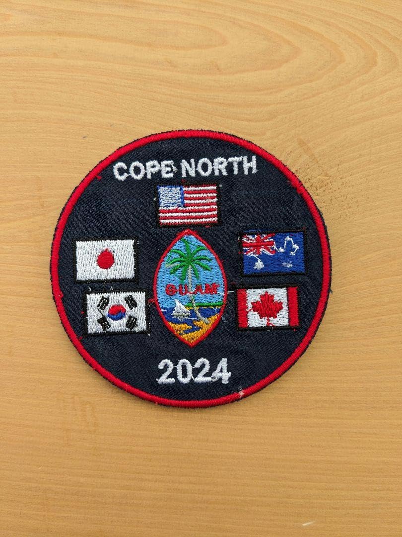 COPE NORTH 2023 パッチ ワッペン コープノース Amazon.co.jp: コープノース24 日米豪共同訓練 航空自衛隊