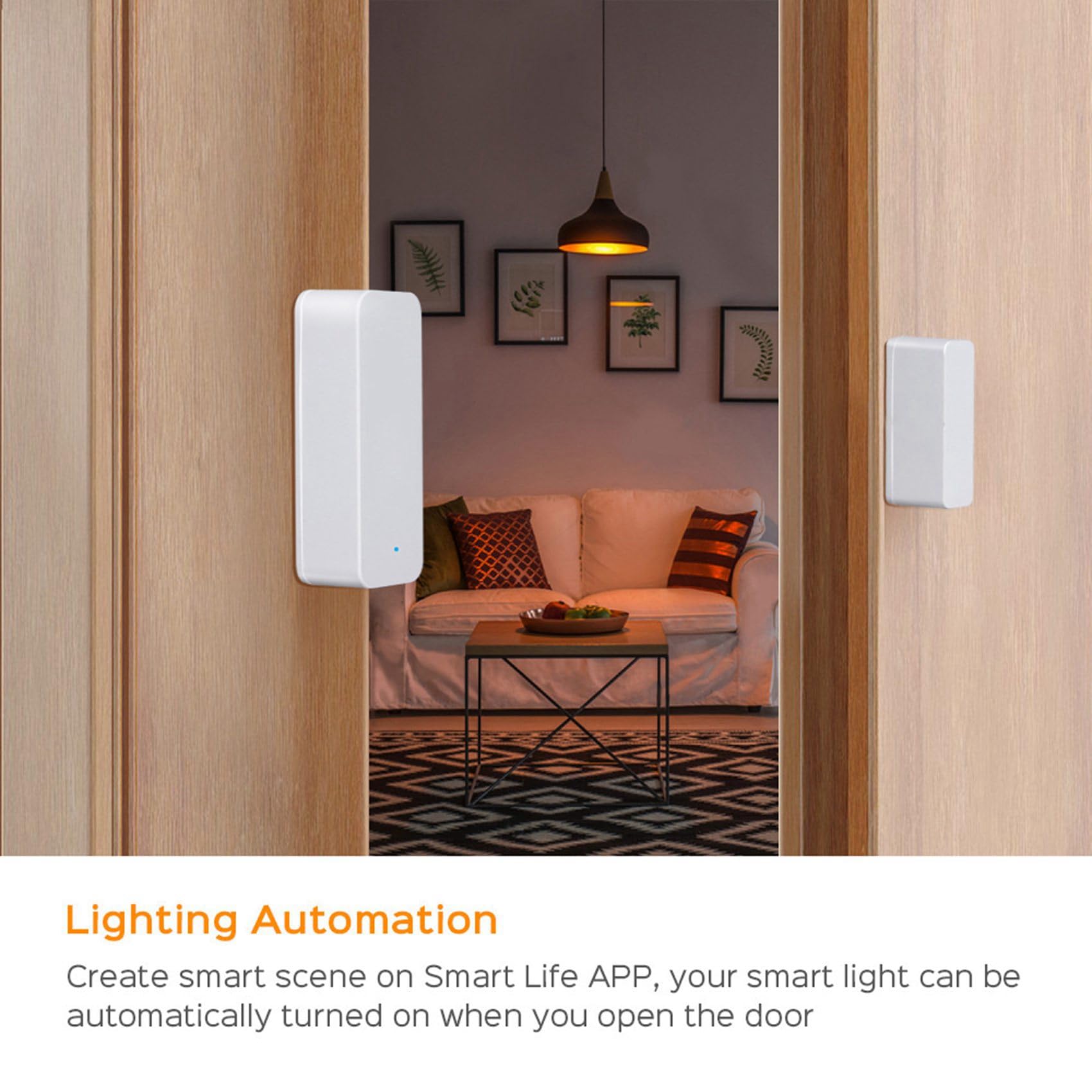 4X TUYA Zigbee 3.0 TüR Sensor ZigBee 3.0 Kabellose Verbindung Multifunktions für Hub App