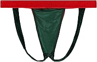 Vista 4 de FreeNFond Gag Gift Chritmas Elf Thong Men G-String M Ropa interior con cascabeles
