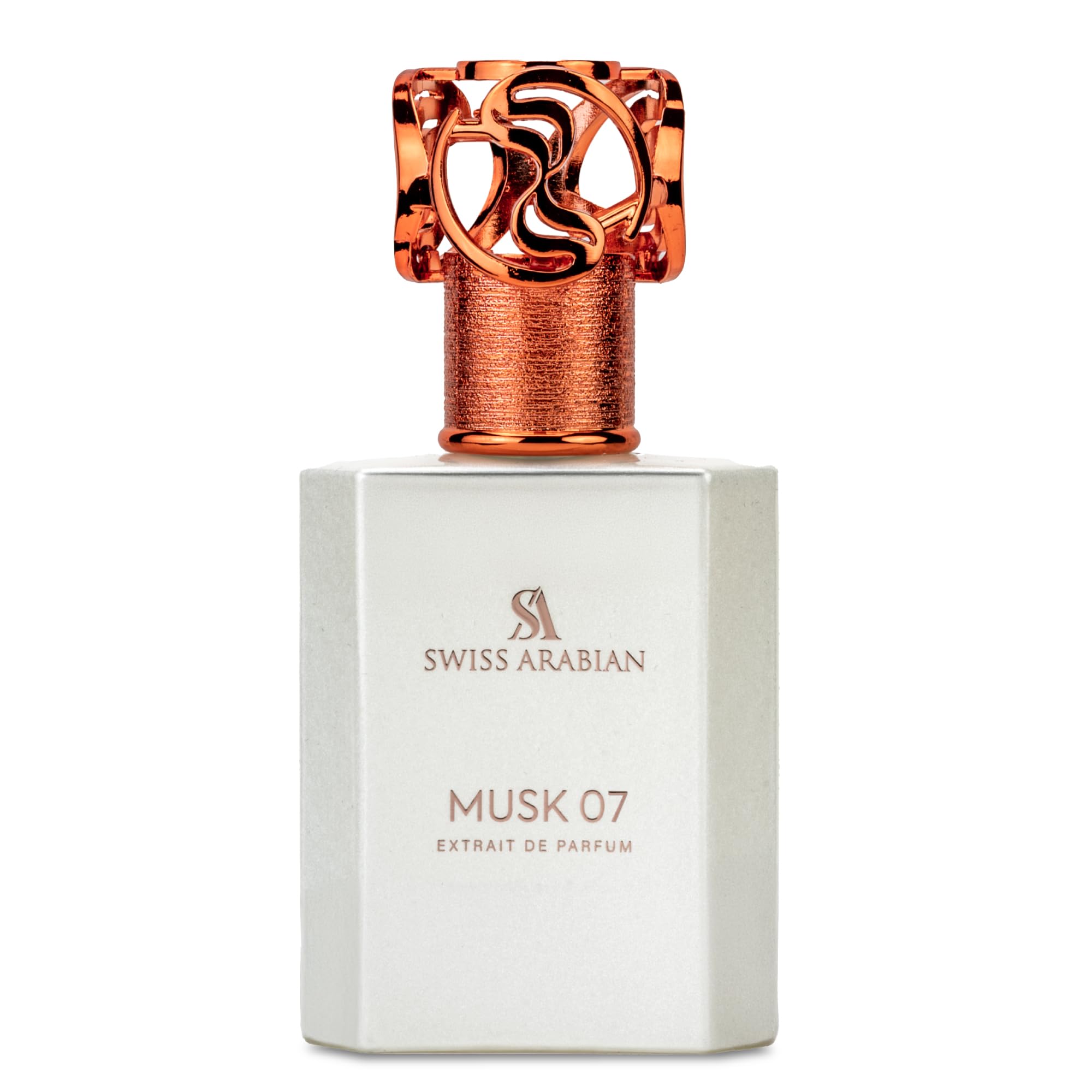 Swiss ArabianMusk 07 Extrait De Parfum, 50ml, Premium Quality Perfume, Unisex Fragrance, Gourmand, Musk, Luxurious Blend Perfume for Women and Men