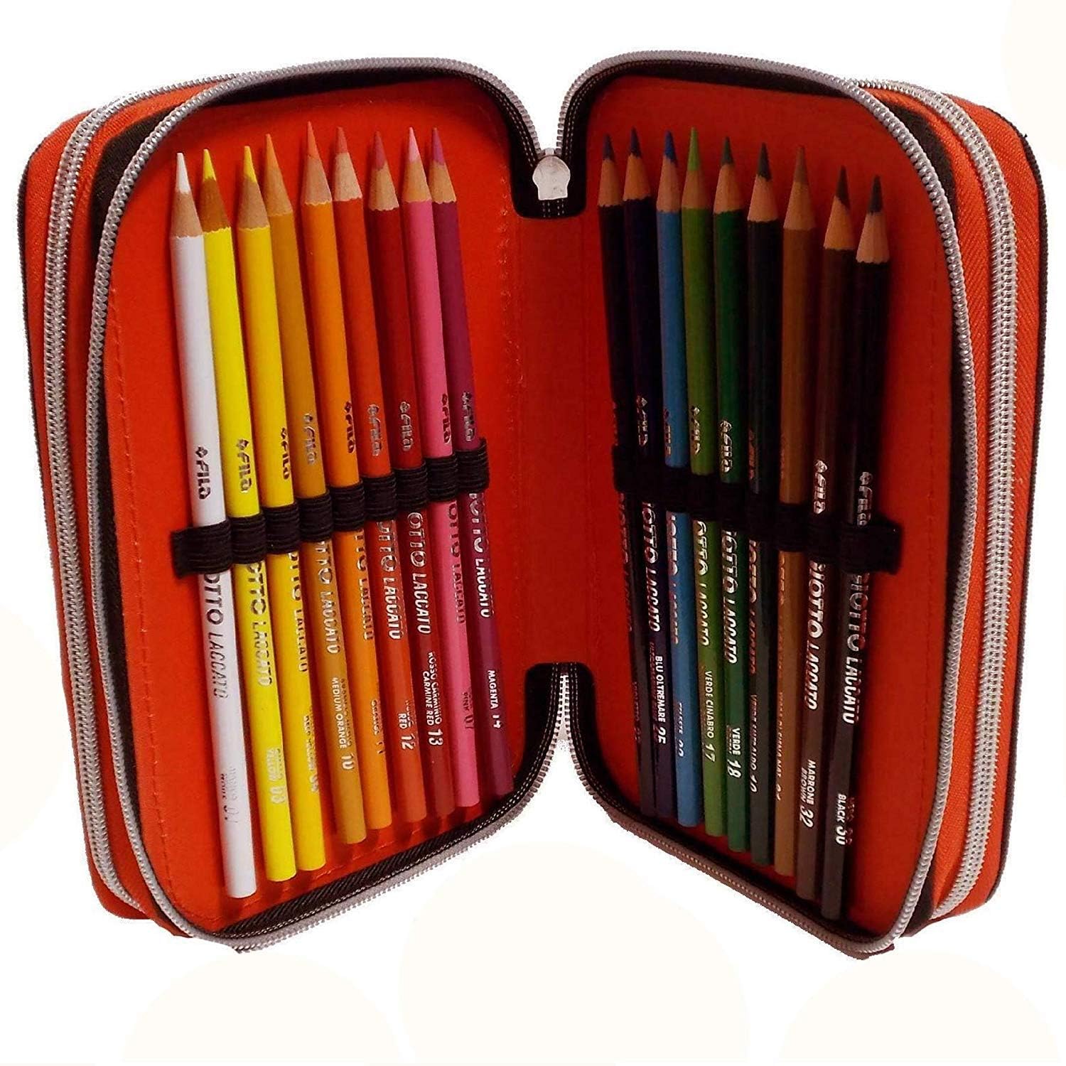 Schoolpack Zaino Organizzato A.S. ROMA + Astuccio 3 zip completo di cancelleria - scuola 2019-20
