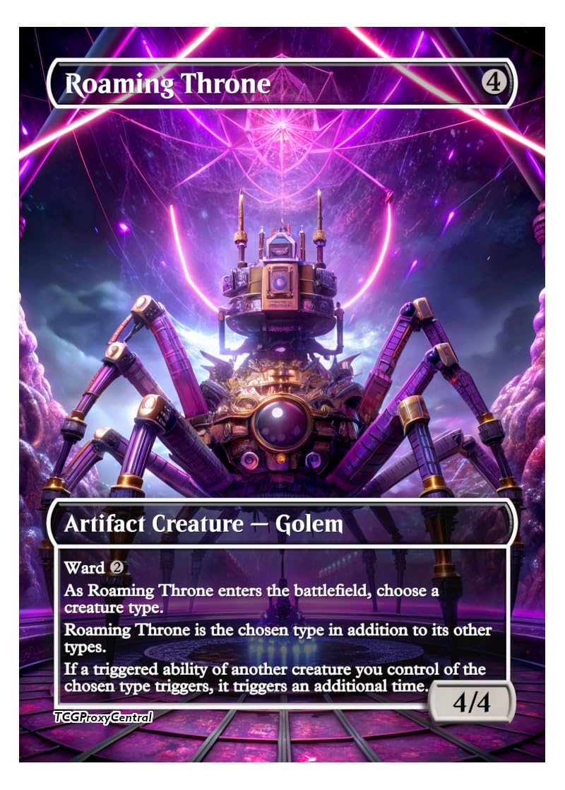 Amazon.com: 4x | Roaming Throne | Anime | Full Art