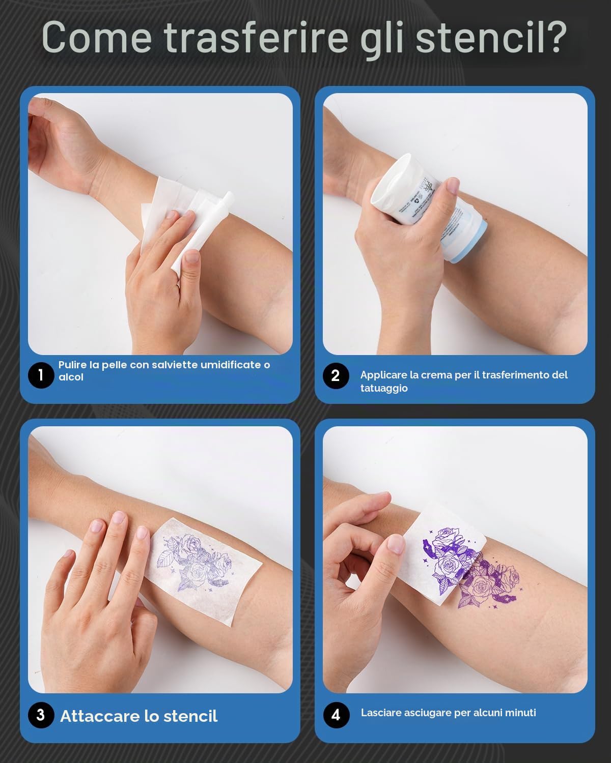 Phomemo M08F Stampante Stencil Tattoo, Stampante per Tatuaggi Per Tatuatori e Principianti, Stampante Tattoo Compatibile Con Tablet, Telefono e Computer, con Custodia e 10 Carta per Tatuaggii