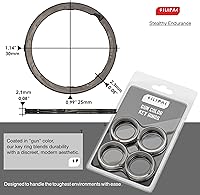 Vista 4 de Llaveros planos divididos a granel, resistente y resistente para automóvil, hogar, anillo de metal grande para perro, cordón para escuela, oficina