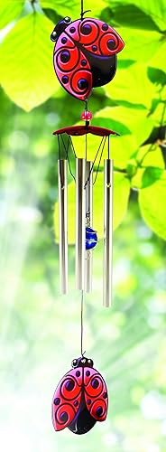 Miniatura 6 de Spoontiques - Campanillas de viento - Decoración de jardín - Campanillas decorativas para decoración de patio y jardín - Campanilla de viento de