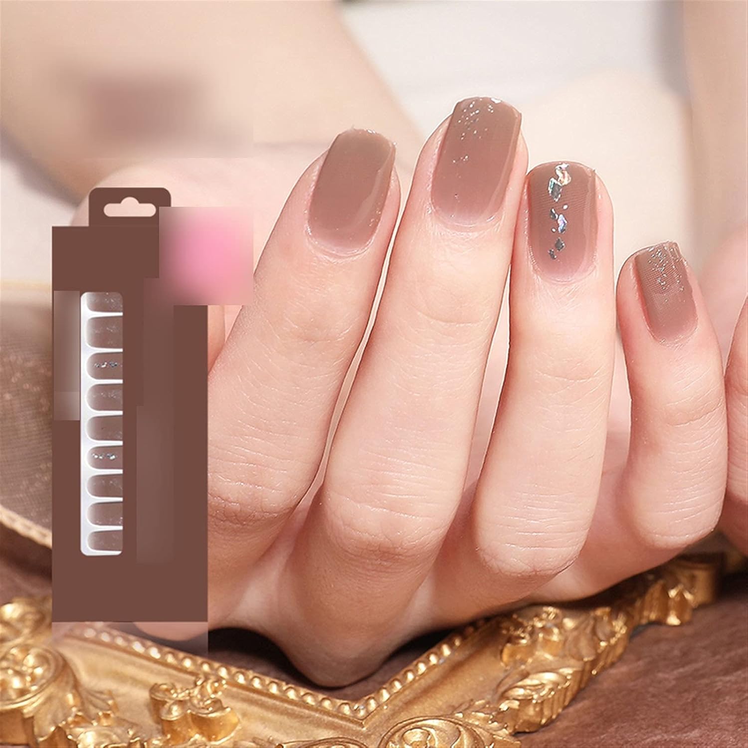 Nail Art Decals Water Transfer Nail Decals for Women Nail Art Decorations Long Lasting Whitening Waterproof Nail Sticker Nail Sticker (Color : 9): Home & Kitchen