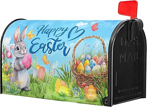 Miniatura 10 de Cubierta magnética para buzón de Halloween, tamaño estándar de 21 x 18 pulgadas, cubierta magnética para buzón de otoño, Halloween, vacaciones,