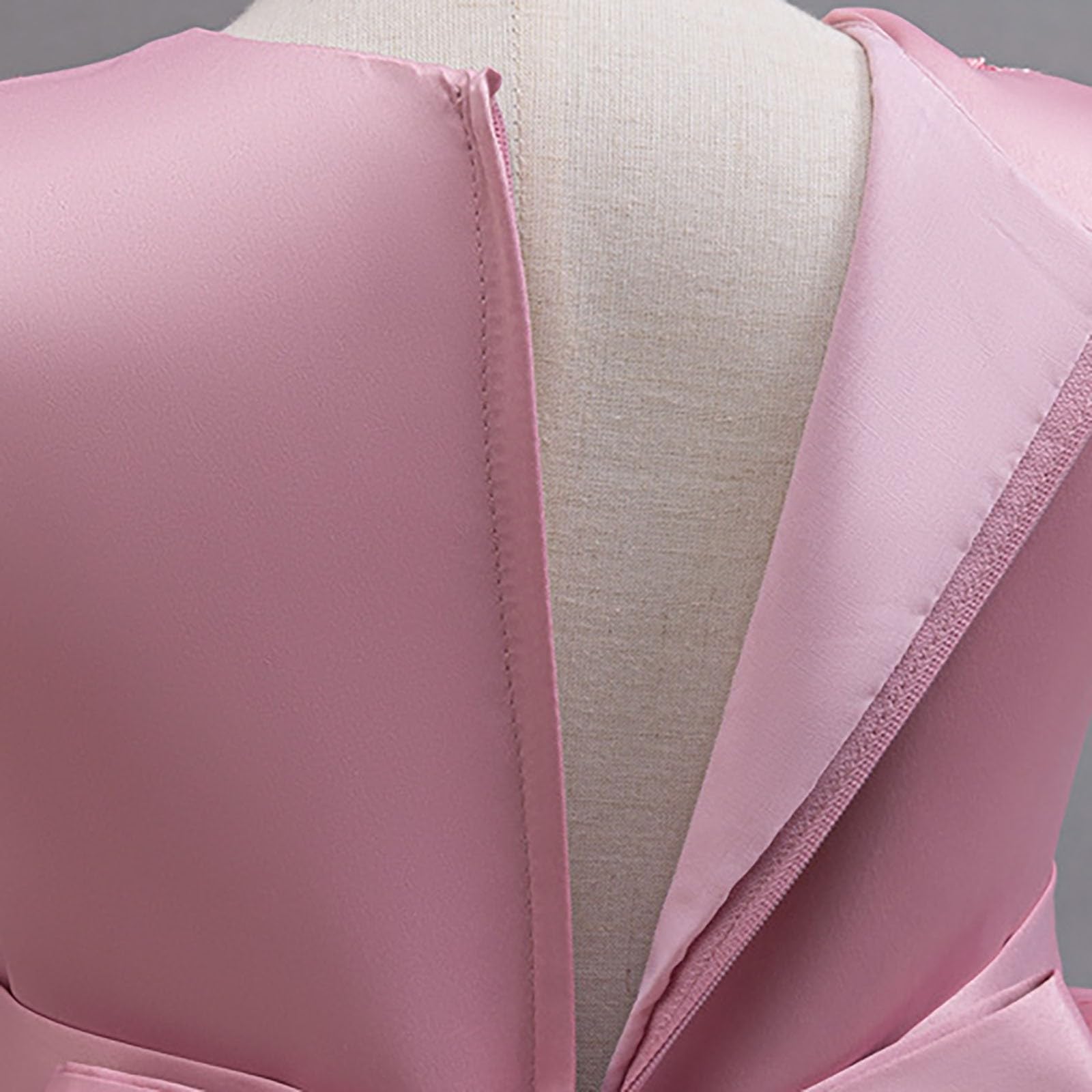 Generisch Vestido de fiesta para niña con lentejuelas y bordados, vestido de fiesta para niños