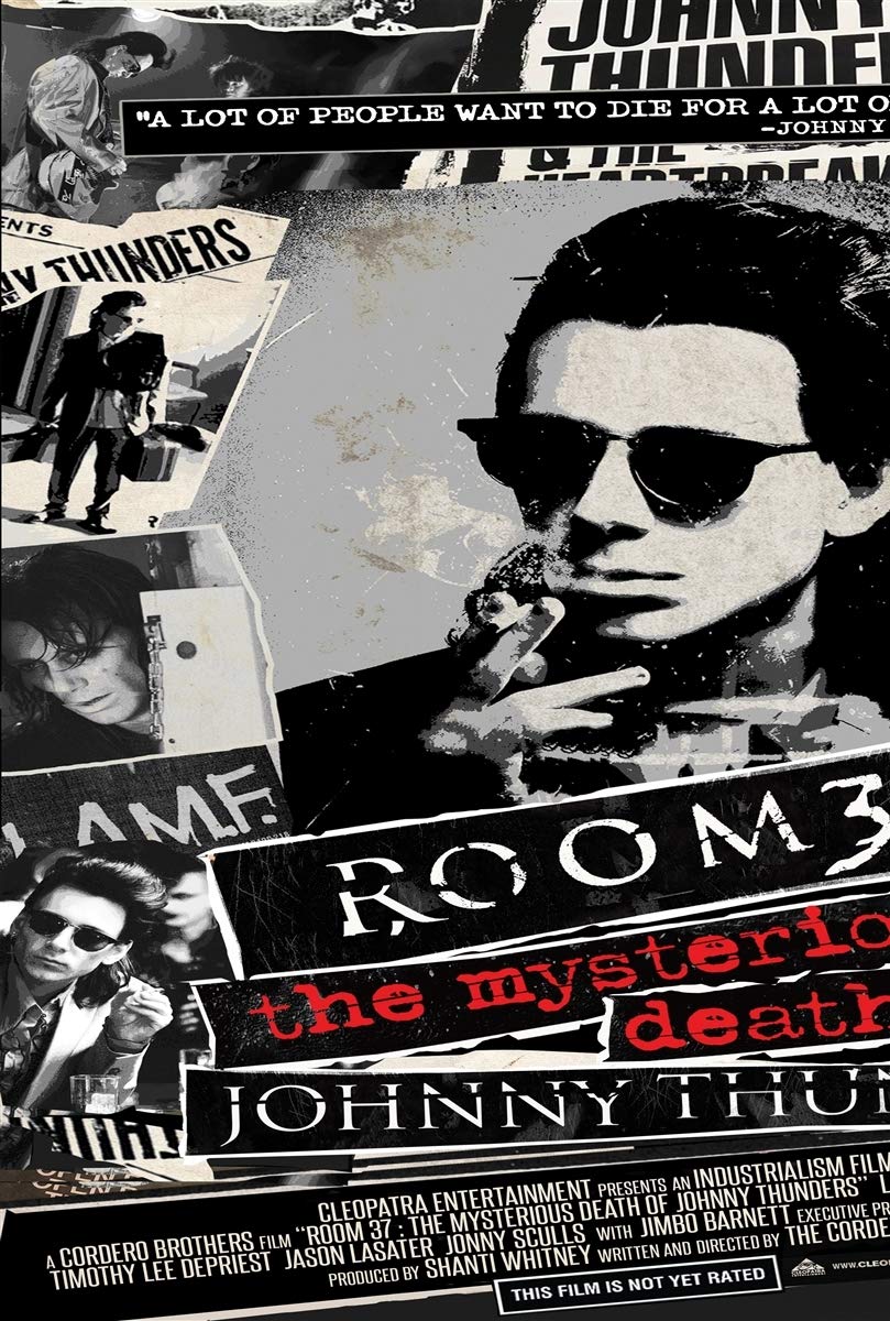 The Mysterious Death of Johnny Thunders documental biográfico en formato físico