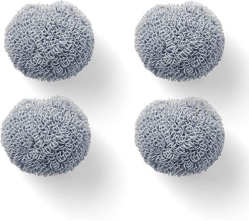 WISELADY Esponjas de limpieza de bolas de limpieza, limpiador de utensilios, almohadilla de fregar, fregadores de platos para limpiar cocina y hogar