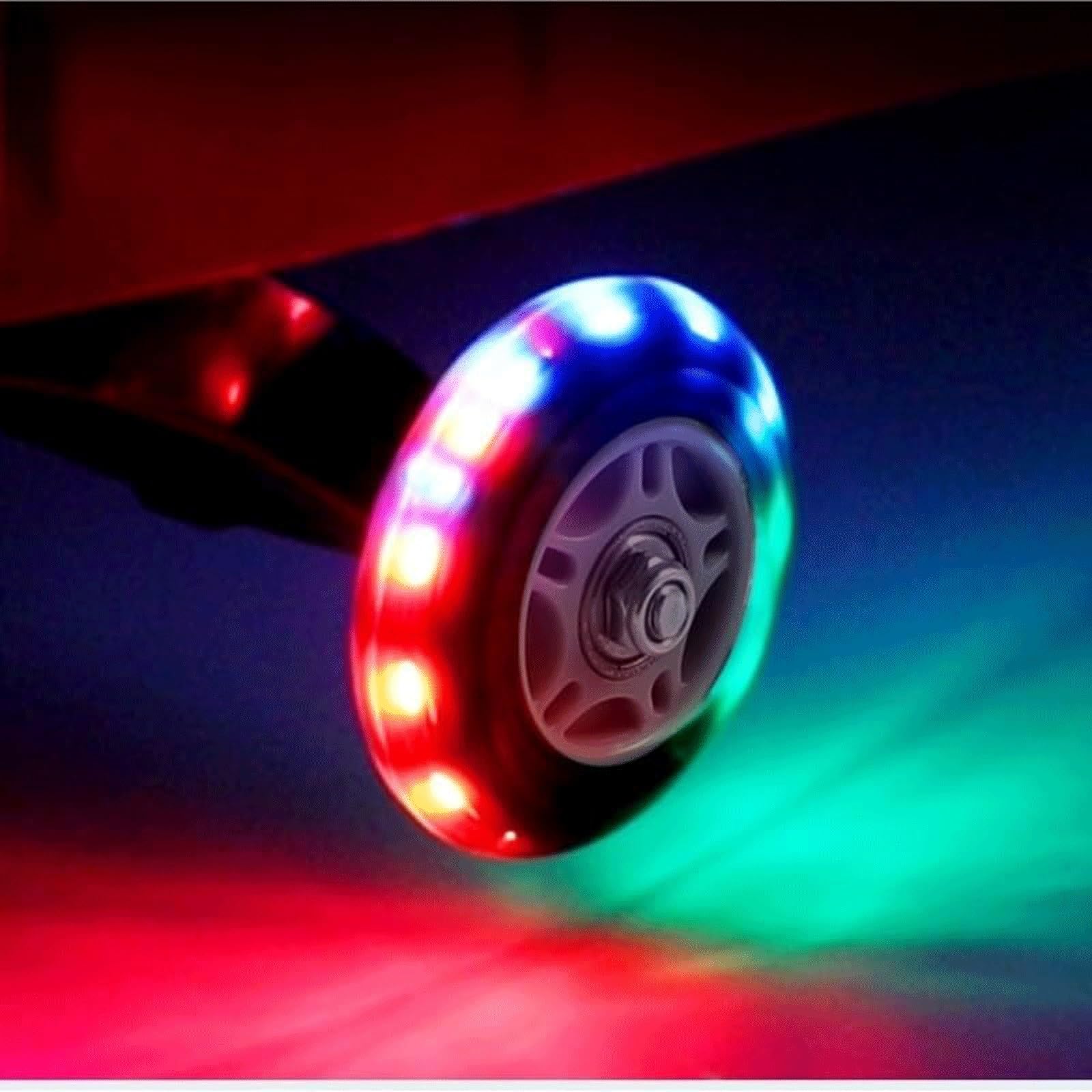 Wiggle Car, cichy samochód huśtający, huśtawka, rowerek biegowy, jeździk, dziecięcy samochód Wiggle Car z kołem migającym dla chłopców i dziewczynek(Dark Green,Flashing wheel)