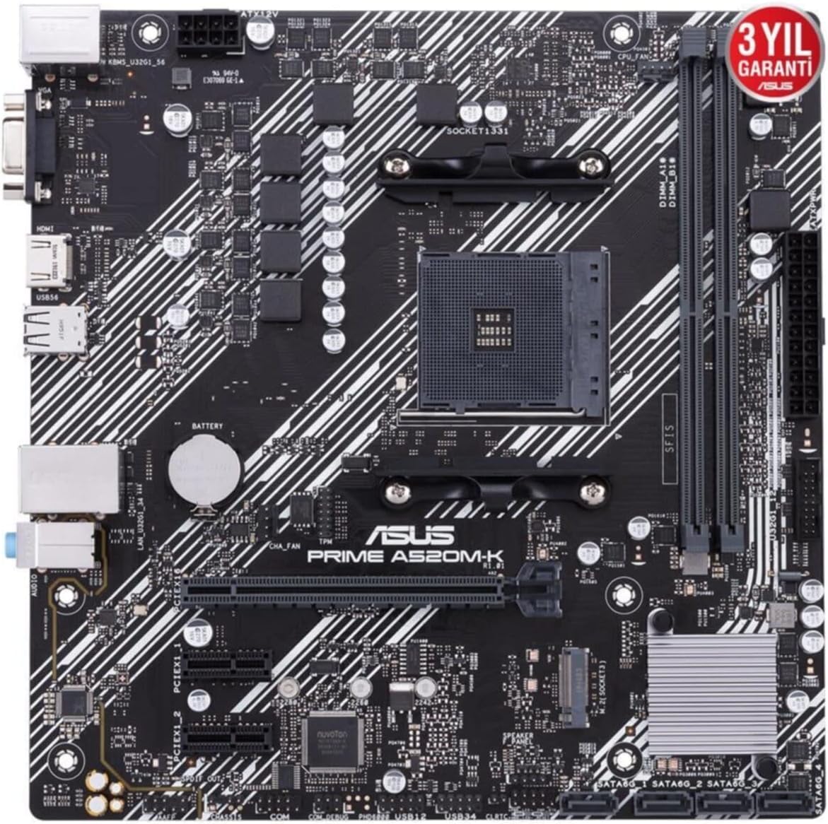 Review Placa Mãe Asus Prime A520M-K: O Que a Torna Imperdível para Seu PC? 7 71ghxL 84cL. AC SL1500