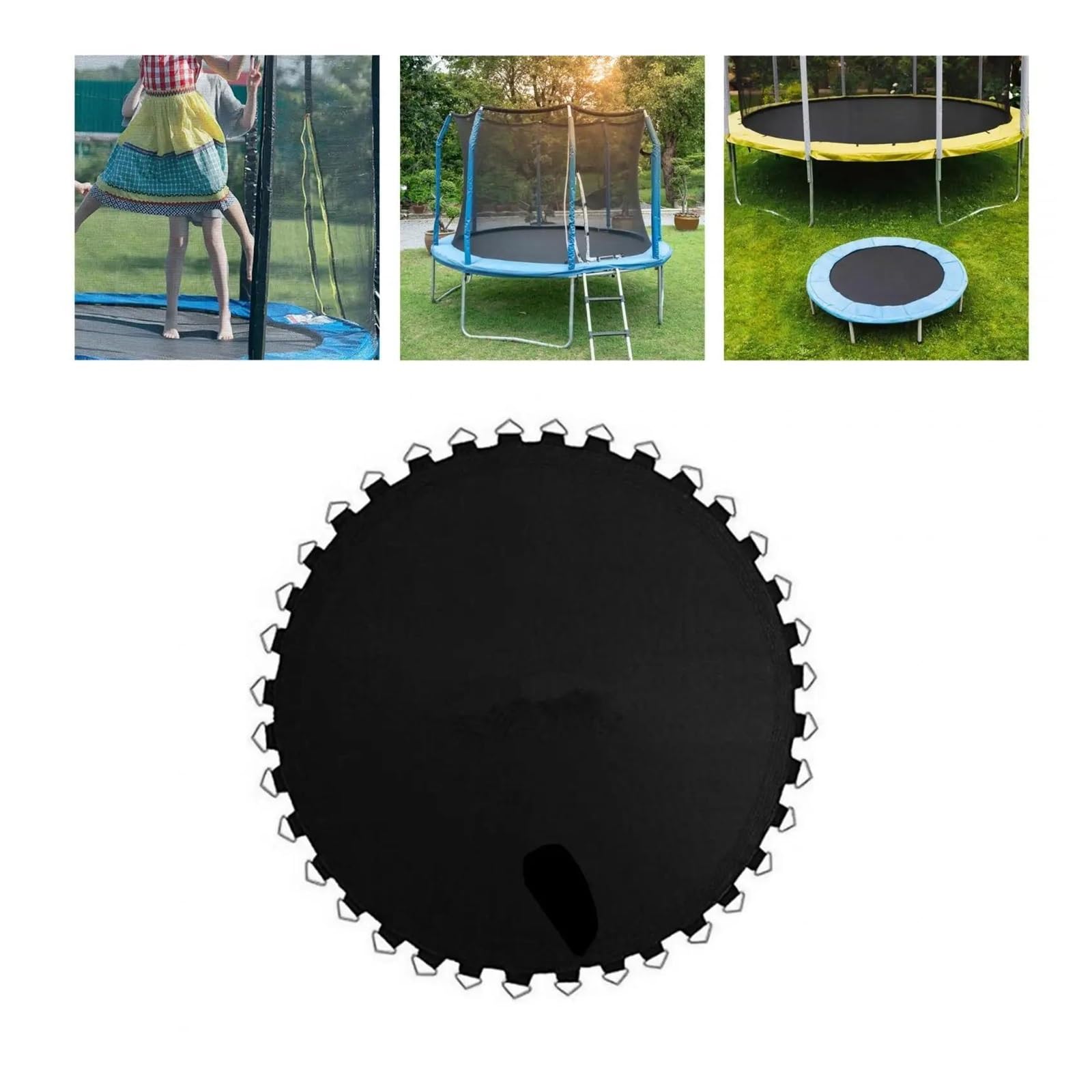 Colchoneta Recambio Exterior Trampolín Estera De Trampolín Reutilizable Comercial Al Aire Libre Duradero Entrenamiento Redondo Almohadilla De Salto