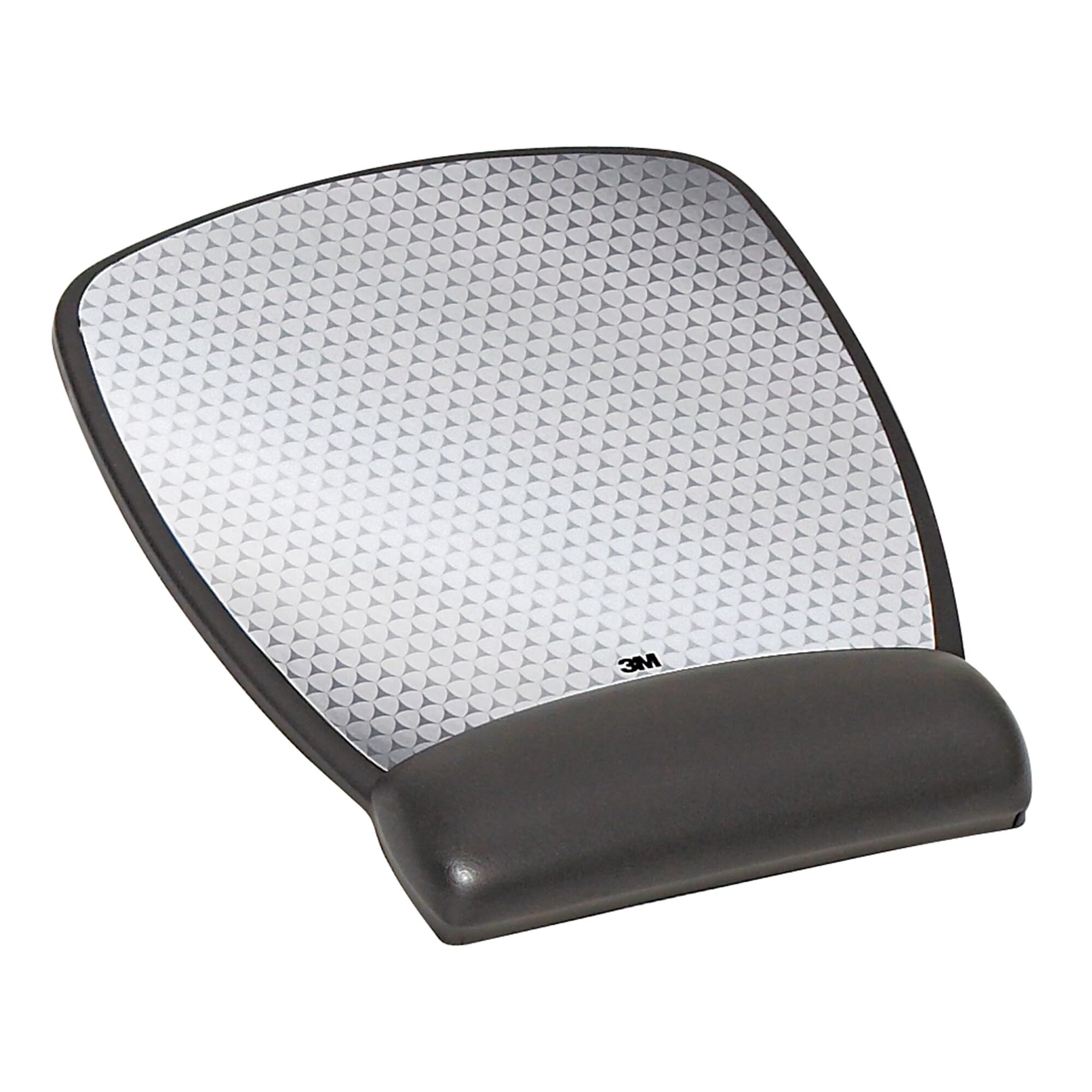 3M Precise Mouse Pad with Gel Wrist Rest, 8.6" X 6.8", Enhances Optical Mouse At Fast Speeds, Extends Battery Life of Mouse Up To 50%*