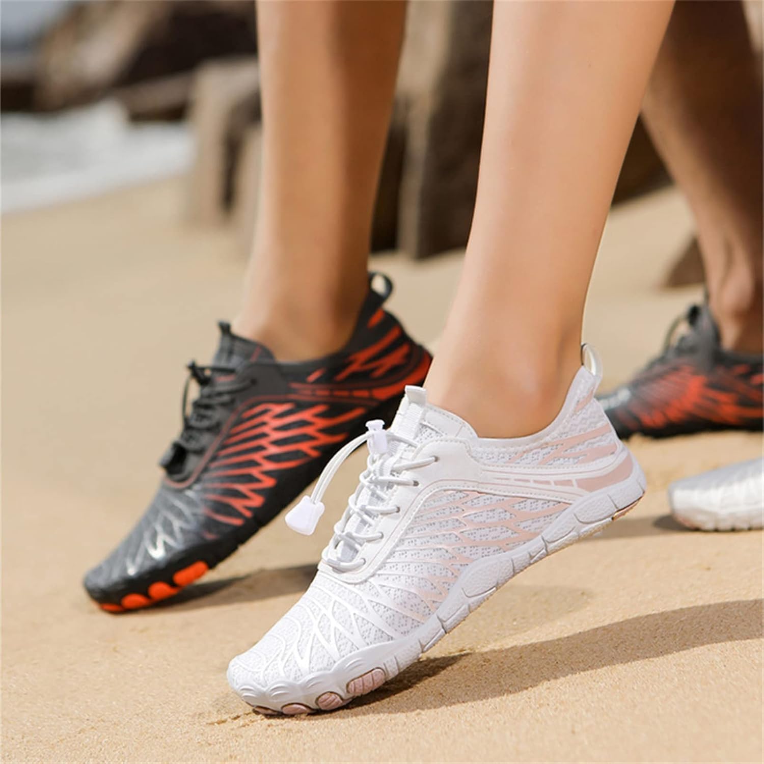 Buty do sportów wodnych dla mężczyzn i kobiet, boso, szybkoschnące, do wody, na plażę, do pływania do ćwiczeń surfingowych