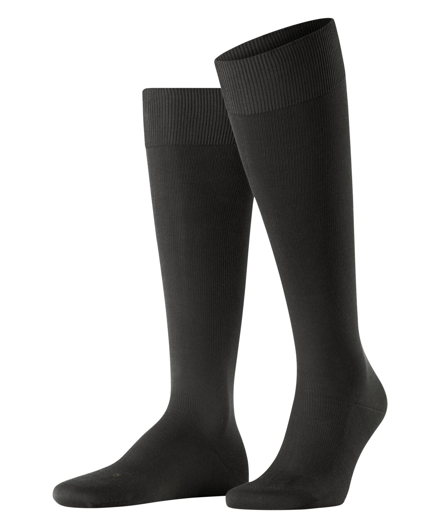 FALKE Men's Energizing Cotton M KH Thin With Compression 1 Pair Knee-High Socks, Brown (Brown 5930), 11.5-12.5