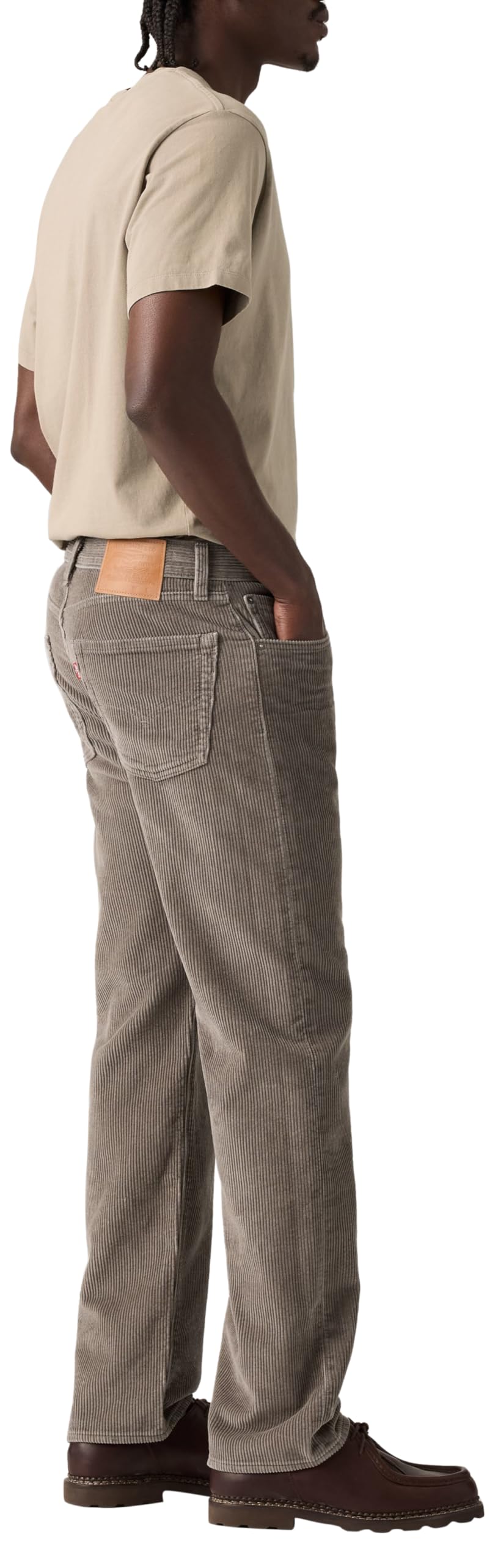 555 Relaxed Straight Smokey Taupe 8W Co – Ansicht 2