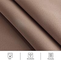 Vista 7 de StangH - Cortina opaca para exteriores para patio, impermeable, resistente al viento, panel opaco para porche, ancho 52/100, 1 panel.